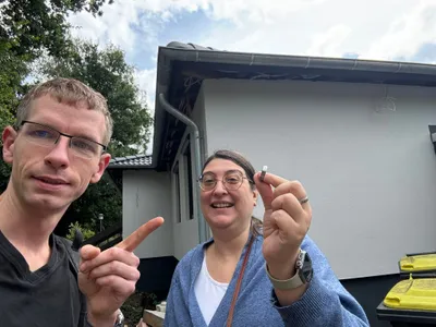 Einsatz mit Metalldetektor